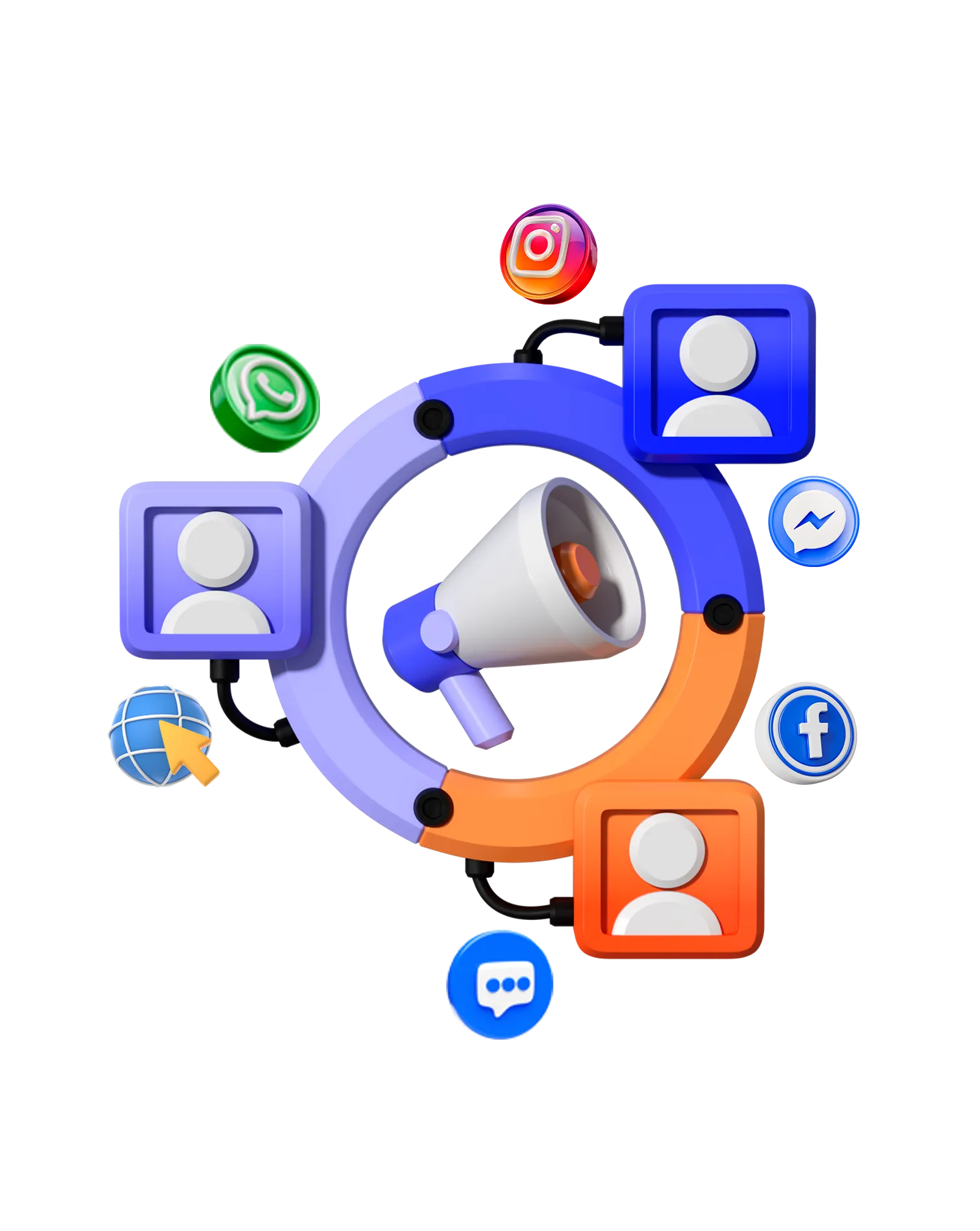 Com a Atende 360, você automatiza seus atendimentos e gerencia toda a comunicação!